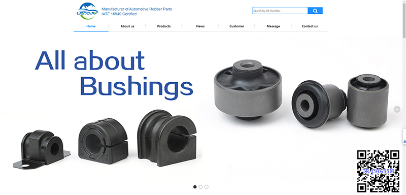 Congratulations on the launch of our new website for AUTOMOTIVE CHASSIS RUBBER PARTS